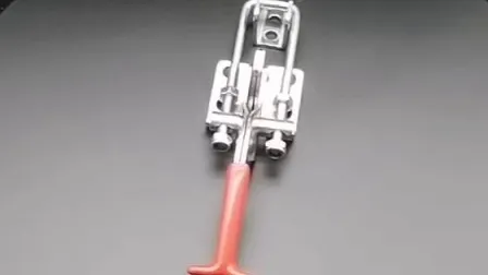 Barra di traino per carichi pesanti, grande, chiusura centrale grande, tenditore a ginocchiera Powertec 40431